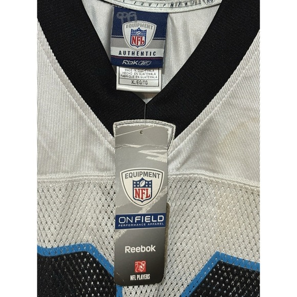 Carolina Panthers DeAngelo Williams #34 Jersey XL White Reebok NFL Autographed - Picture 4 of 10